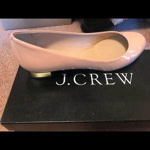 J Crew Patent flats